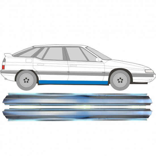 Reperaturka progu do Citroen XM 1989-2000 / Zestaw 11344