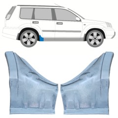 Reperaturka progu do Nissan X-Trail 2001-2007 / Lewa+Prawa / Zestaw 12445