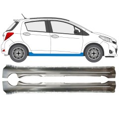 Pełny próg do Toyota Yaris 2011-2020 / Lewa+Prawa / Zestaw 14587