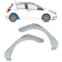 Reperaturka błotnika tylnego do Toyota Yaris 2011-2020 / Lewa+Prawa / Zestaw 14593