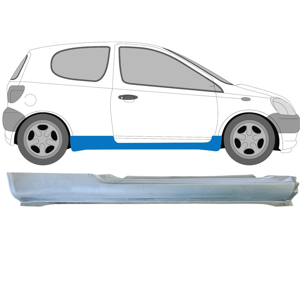 Reperaturka Progu Do Toyota Yaris 1999-2006 / Prawa 5463