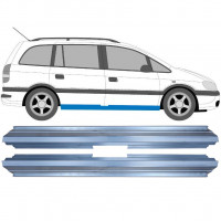 Reperaturka progu do Opel Zafira 1999-2005 / Lewa = Prawa (symetryczny) / Zestaw 9714