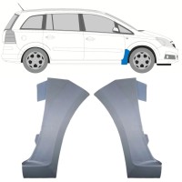 Reperaturka błotnika przedniego do Opel Zafira B 2005-2012 / Lewa+Prawa / Zestaw 16852