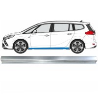 Reperaturka progu część dolna do Opel Zafira C 2012-2019 / Lewa 17040