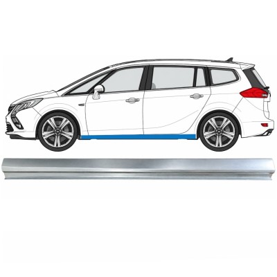 Reperaturka progu część dolna do Opel Zafira C 2012-2019 / Lewa 17040