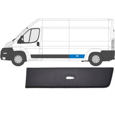 FIAT DUCATO 2006- TYLNY LISTWA BOCZNA Z LAMPA OTWÓR / LEWA STRONA