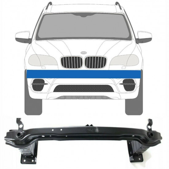 Wzmocnienie zderzaka przedniego / belka do BMW X5 E70 Lift 2009-2013 6115