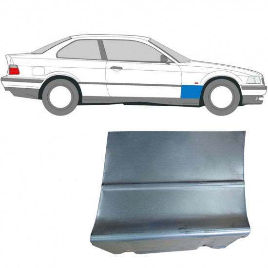 BMW E36 3 COUPE 1990-2000 REPERATURKA BŁOTNIKA PRZEDNIEGO / PRAWA STRONA