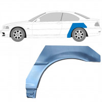 Reperaturka błotnika tylnego do BMW E46 3 1998-2005 / Lewa / COUPE 6197