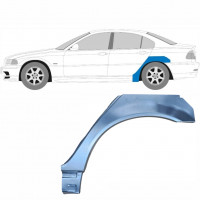 Reperaturka błotnika tylnego mała do BMW E46 3 1998-2005 / Lewa 6201