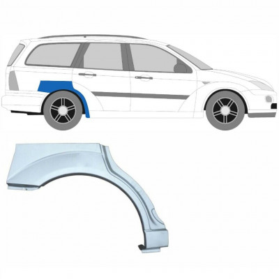 FORD FOCUS 1998-2007 KOMBI REPERATURKA BŁOTNIKA TYLNEGO / PRAWA STRONA