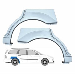 Reperaturka błotnika tylnego do Ford Focus 1998-2004 / Lewa+Prawa / COMBI / Zestaw 6292
