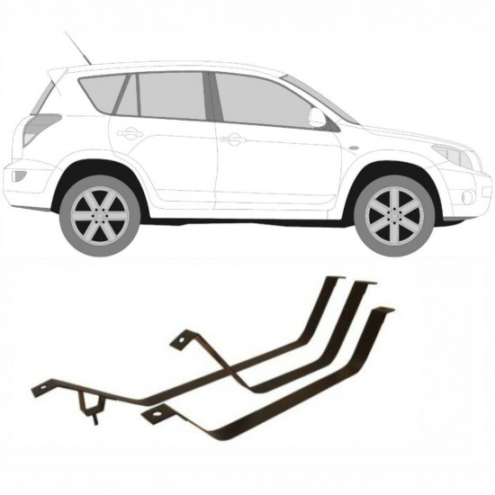 Obejmy zbiornika paliwa do Toyota RAV4 2006-2013 6225