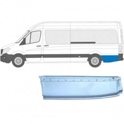 Reperaturka błotnika tylnego do Mercedes Sprinter 2006- / XLWB / Lewa 5583